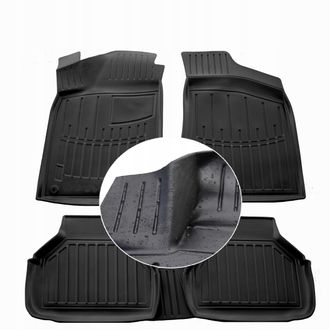 OEM Alfombrillas Y Limpiaparabrisas De Goma Para Vw Passat B4 1993-1996 (canales Ud)