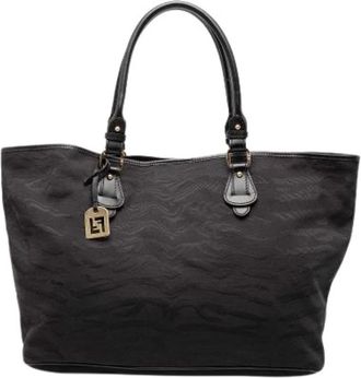 Fendi Pre-owned Canvas Tote - Dames - Vintage Shopper - Zwart - ONE Size - Vintage