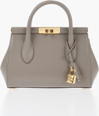 Dolce & Gabbana Borsa a Mano in Pelle con Tracolla a Catena Dolce & Gabbana