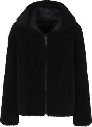 Max Mara Kimono Sleeve Jacket - Dames - Jassen - Blauw - S - Wol - Jassen