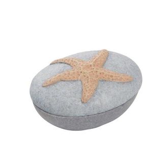 Beachcombers Resin Pebble Box With Starfish in Beige at Nordstrom
