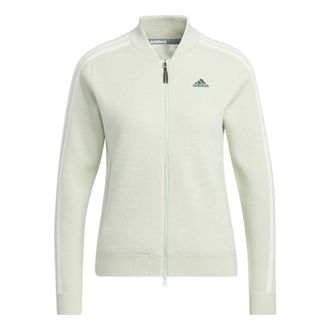 adidas (WMNS) adidas WIND.RDY 3-Stripes Long Sleeve Sweater Green HG8248