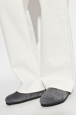 Birkenstock Boston Slides, Womens, Grey