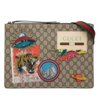 Gucci Pre-owned Gucci GG Supreme Web Courrier Messenger Bag Ladies ADET8I268IGIEZ5O