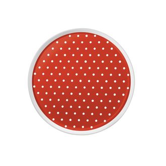 Medard De Noblat Plato de aperitivo (Juego de 6) Porcelena Rojo