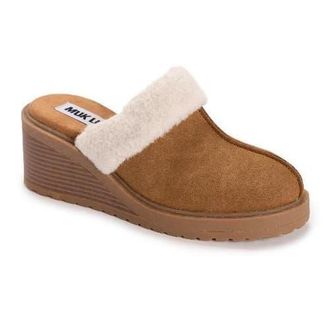 Muk Luks Sophia Mule in Dark Tan at Nordstrom, Size 7.5