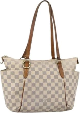 Louis Vuitton Pre-owned Tote Bags, female, White, Size: ONE SIZE Pre-owned Totally PM Tote Bag