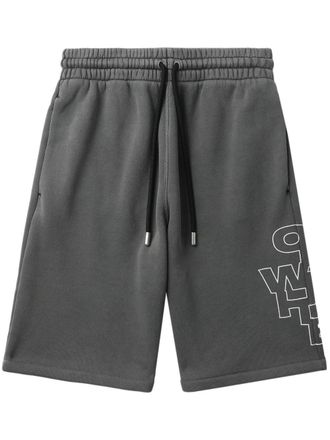 Off-white Katoenen shorts - Grijs