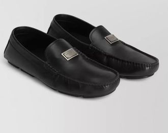 Dolce & Gabbana loafers round toe calfskin rubber sole