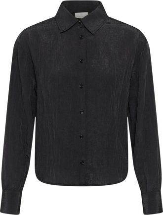 Kaffe Camisa KAdebbie - Blouses & Shirts - Mujer - Negro - XL