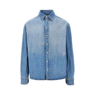 Jacquemus de-N&icirc;mes Simon denim shirt Man 48