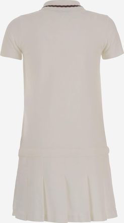 Gucci Girls Dress Stretch Cotton White