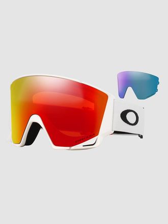 Oakley Flow Scape L Matte White +Bonus Lens Goggle weiss