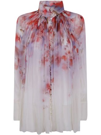 Zimmermann Crush Smock Blouse By Zimmermann