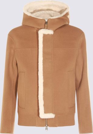 Mackage Brown Wool Casual Jacket