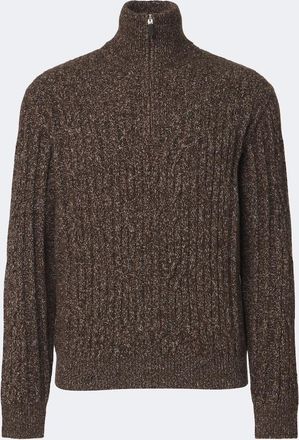 Ermenegildo Zegna Wool and cashmere half-zip sweater