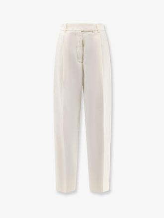 R&oacute;he Pantaloni in lana vergine - ROHE - gender_Woman