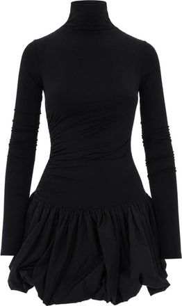 Andamane Alex Taffeta Mini Jurk - Dames - Korte kleedjes - Zwart - XS - Polyester - Kleedjes