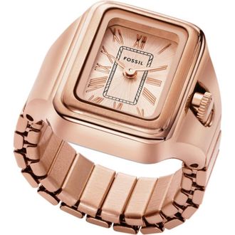Fossil Raquel Watch Ring, 14mm in Rose Gold at Nordstrom, Size 18.5 Cm