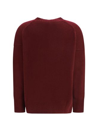 Allude Womens Cashmere Crewneck Sweater 68 Kashmir-Capra Hircus Kashmir/capra