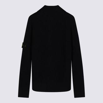 Stone Island Kids Sweaters Navy Blue