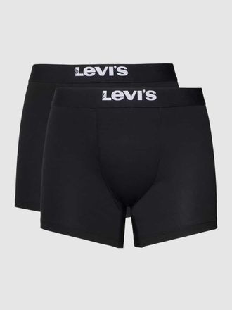 Levi's Trunks mit Label-Detail Modell SOLID BASIC in Black, Gr&ouml;&szlig;e S