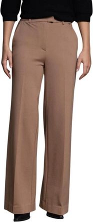 Kaos Wijde broek - Dames - Wijde Broeken - Beige - XS - Broeken