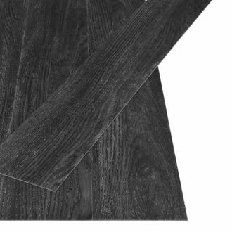 vidaXL Lama De Suelo Autoadhesiva 32 Pcs Antracita 4,46 M&sup2; Pvc Vidaxl