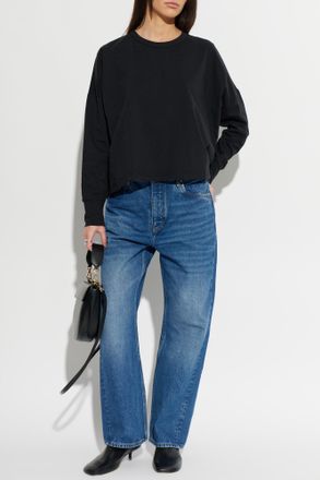 STUDIO NICHOLSON Loop Blouse, Womens, Black