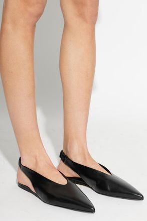 Ami Leather Shoes, Womens, Black