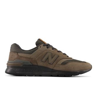 New Balance Mens 997H in Brown/Grey Synthetic, size 10.5