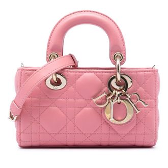 Dior Pre-owned Dior Micro Lambskin Cannage Lady D Joy Ladies W3EVYFSW5KDR91VQ