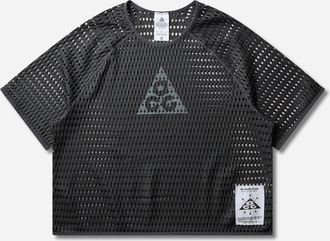 Nike Men s ACG Radical AirFlow Dri-FIT Short-Sleeve Trail Running Top Anthracite