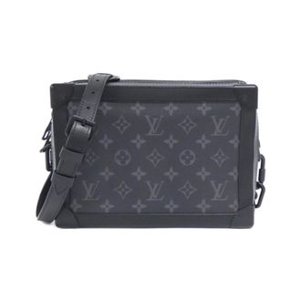 Louis Vuitton Black Coated Canvas Shoulder Bag (Pre-Owned)