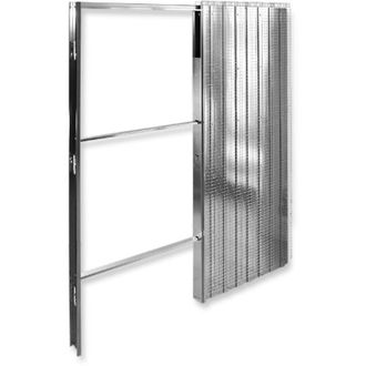 Decorspace Decor Space - Controtelaio per Porte a Scomparsa per Muratura Struttura Robusta e Scorrevolezza Ottimale -80 x 210 x 10.5 cm
