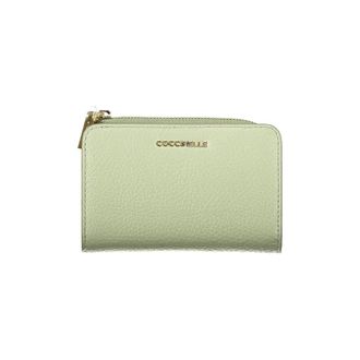 Coccinelle Wallets & Cardholders, female, Green, Size: ONE SIZE Green Leather Women Wallet