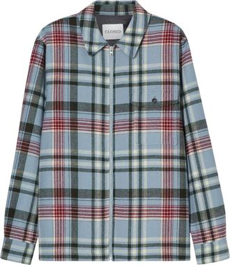 Closed Giacca-camicia con zip - Blu