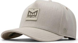 Melin Mill Odyssey Stacked Pinya Hydro Performance Snapback Hat in Straw at Nordstrom, Size Medium