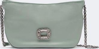 Roger Vivier Pilgrim Micro leather crossbody bag