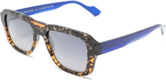 Face &agrave; Face Shiro 2 6204 Zonnebril - Heren - Zonnebrillen - Bruin - 55 MM - Accessoires