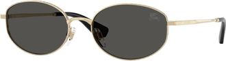 Burberry Be3169 Sunglasses - female - Burberry - Sunglasses - Yellow - 55 MM - Accessories