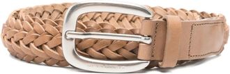 Golden Goose Houston Riem - Dames - Riemen - Beige - 90 CM - Leer - Accessoires