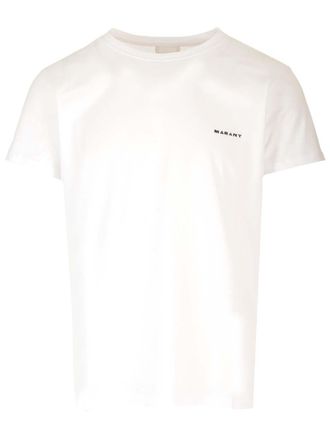 Isabel Marant Zafferh T-Shirt Bianco-Uomo