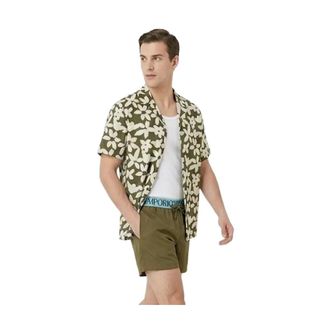 Emporio Armani Heren, Overhemden, Groen, Maat: L