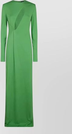 Tom Ford crepe jersey long sleeve evening gown