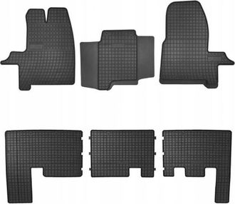 OEM Alfombras De Goma Para Ford Transit Custom De 2 Filas 2012+