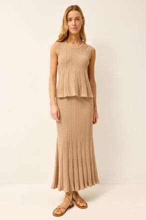 Marie Oliver Axel Skirt in Flax at Nordstrom, Size X-Small