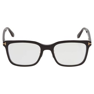 Tom Ford Blue Light Block Square Mens Eyeglasses FT5853-D-B 001 55