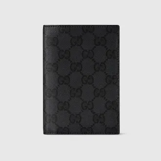 Gucci GG Passport Case, Black, Original GG Fabric