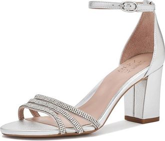 Naturalizer Heidi2 Womens Sandals Silver : 8.5 M (B), Synthetic